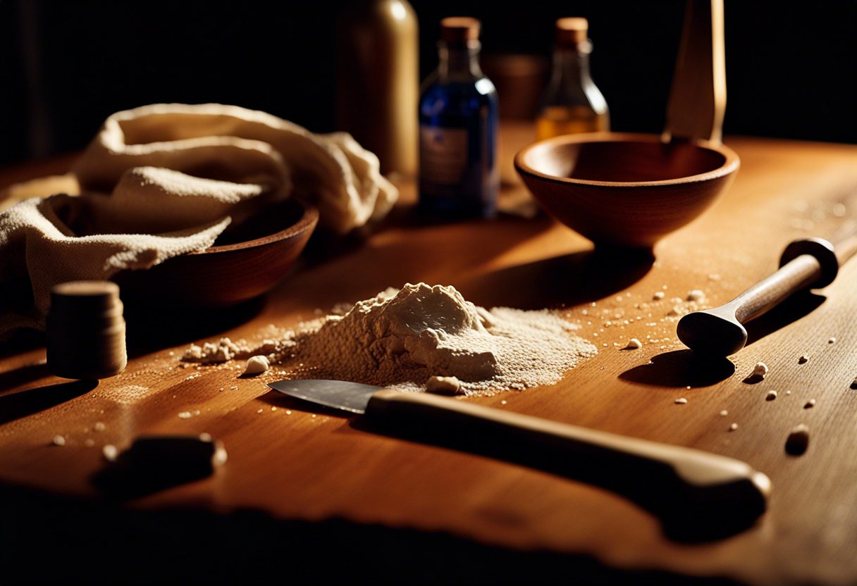 Enlever le plâtre d'un support en bois Retirer le revêtement de plâtre sur une surface boisée