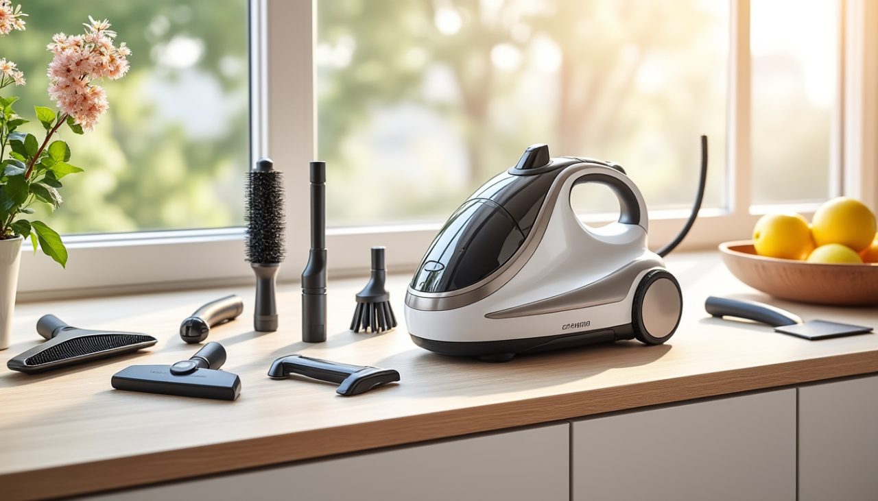 découvrez le meilleur nettoyeur vapeur multifonction pour un nettoyage efficace et rapide de votre maison. profitez de puissantes performances de nettoyage, d'une polyvalence inégalée et d'une conception ergonomique pour éliminer saleté, taches et bactéries sur toutes les surfaces.