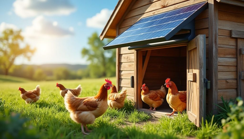 découvrez la meilleure porte poulailler automatique solaire pour protéger vos volailles. avec ses fonctionnalités pratiques, cette porte s'ouvre et se ferme automatiquement grâce à l'énergie solaire, offrant sécurité et confort à vos poules. simplifiez vos tâches quotidiennes tout en préservant l'environnement.