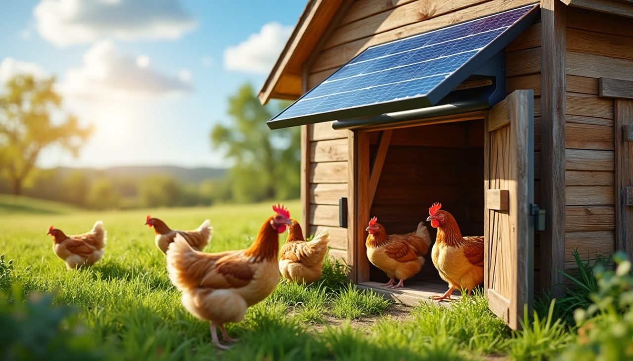découvrez la meilleure porte poulailler automatique solaire pour protéger vos volailles. avec ses fonctionnalités pratiques, cette porte s'ouvre et se ferme automatiquement grâce à l'énergie solaire, offrant sécurité et confort à vos poules. simplifiez vos tâches quotidiennes tout en préservant l'environnement.
