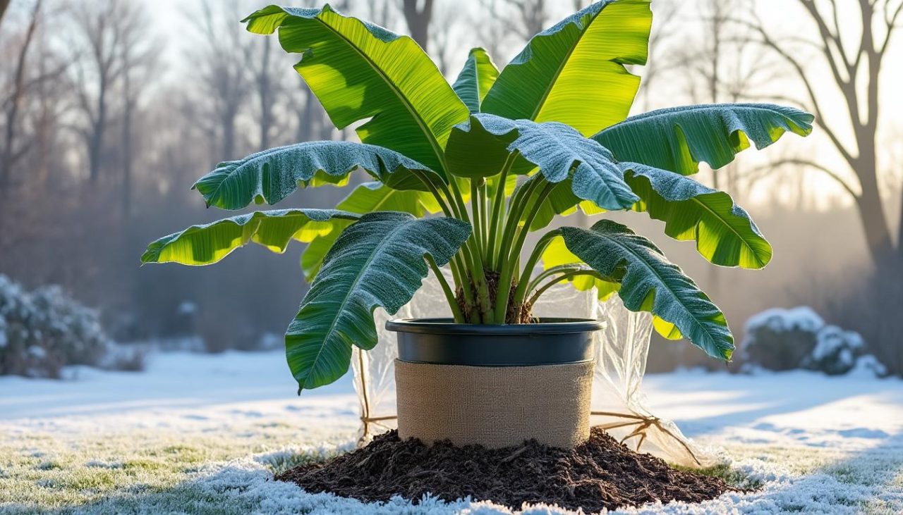 découvrez nos conseils pratiques pour protéger efficacement votre bananier en pot contre le froid et les conditions hivernales en extérieur. astuces simples pour garantir sa survie et sa bonne santé jusqu'au printemps !