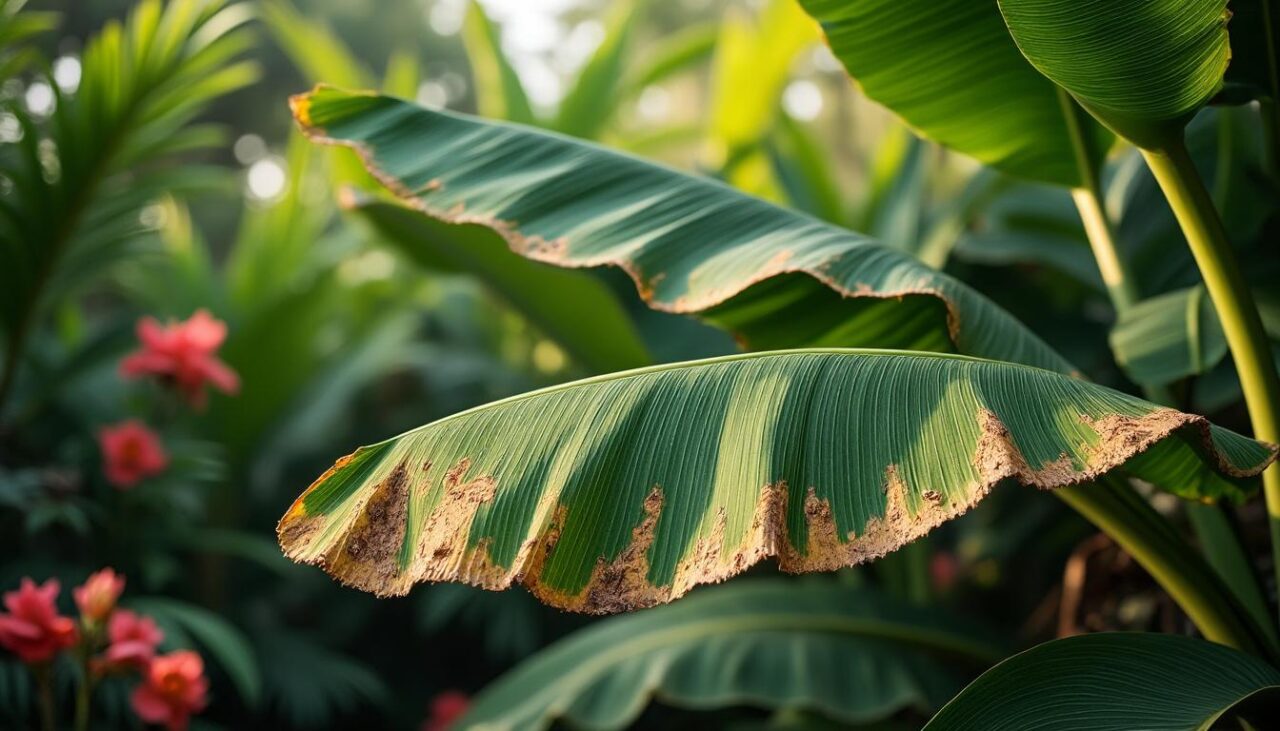 découvrez pourquoi les feuilles de bananier deviennent marron : causes naturelles, stress environnemental ou maladies, et des conseils pour préserver la santé de vos plantes.